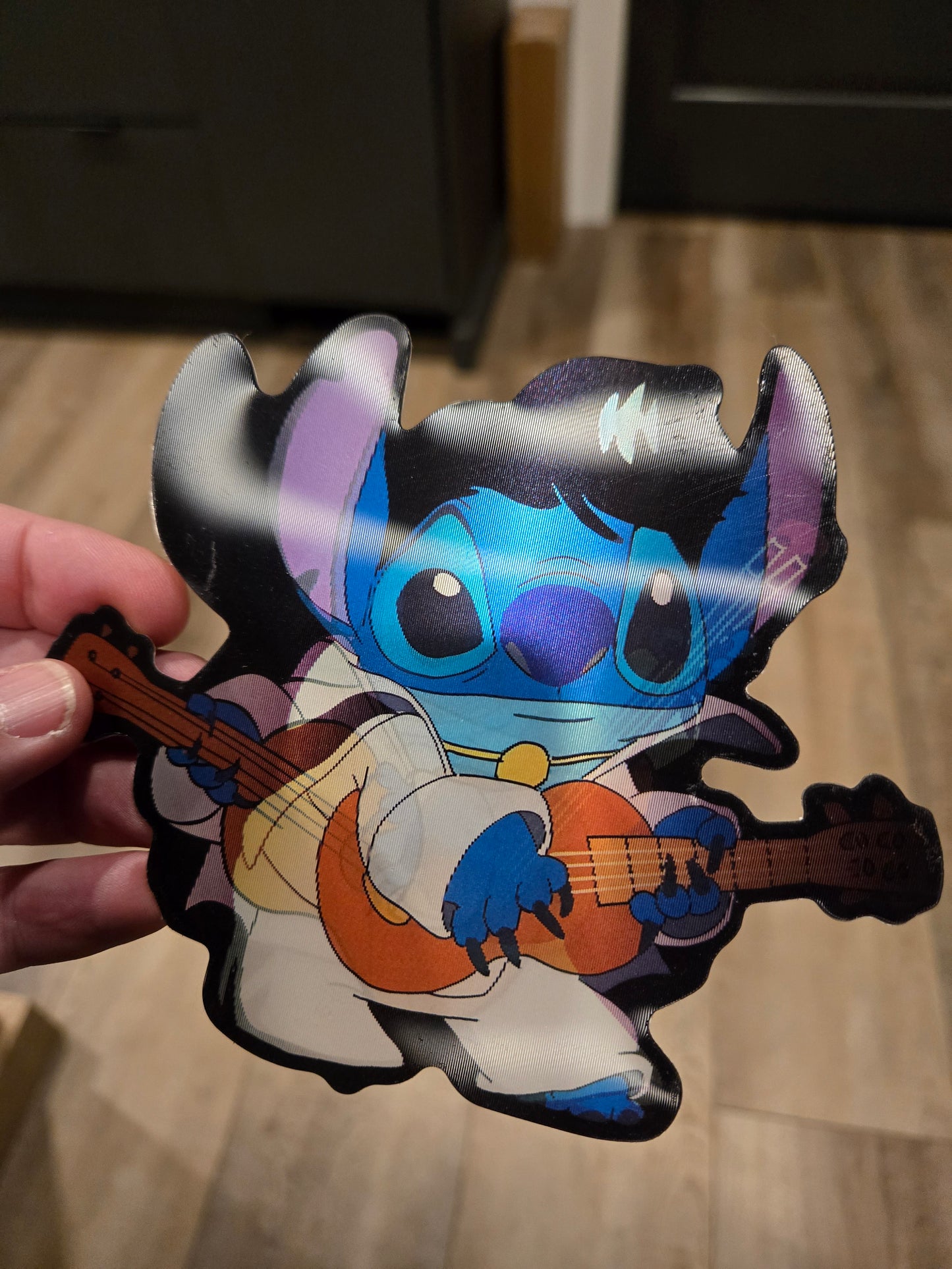 Disney Elvis Stitch 3D Lenticular Sticker