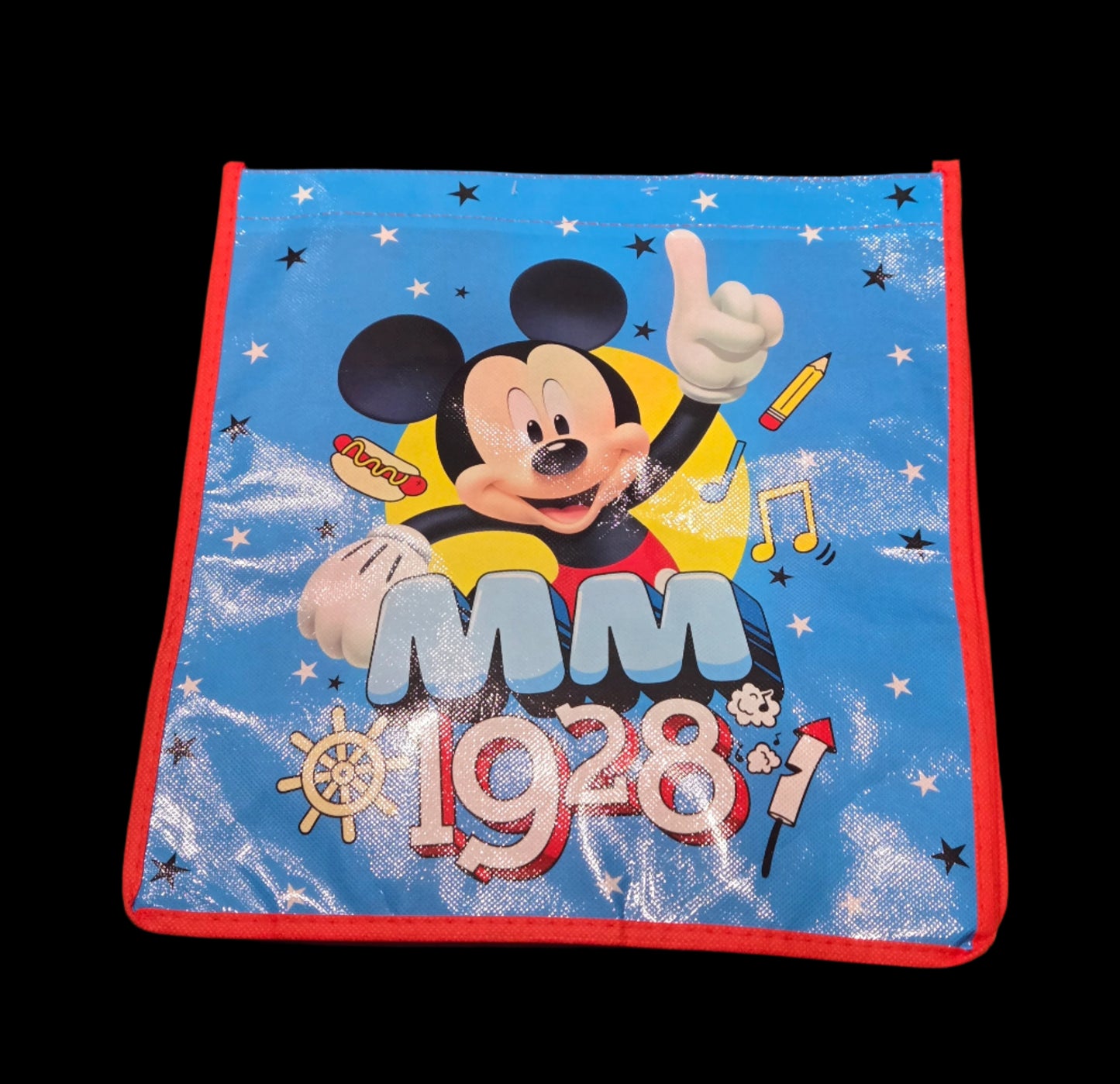 Disney Mickey Mouse Blue 1928 Reusable Tote