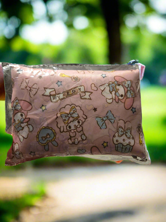 Sanrio My Melody Pink Lightweight Portable Grocery Bag