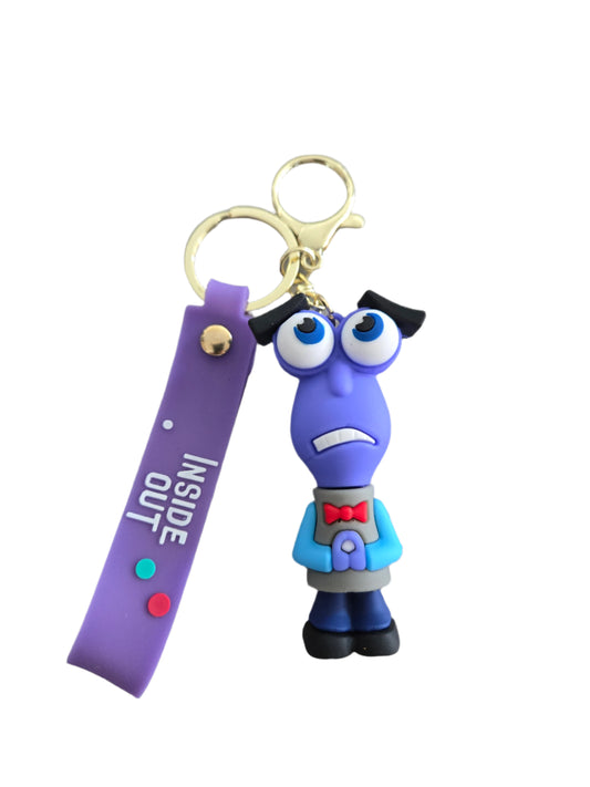 Disney Inside Out Keychain Bag Clip - Fear