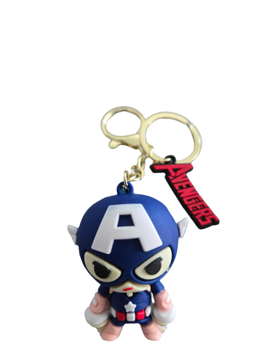 Marvel Avengers Captain America Keychain Bag Clip