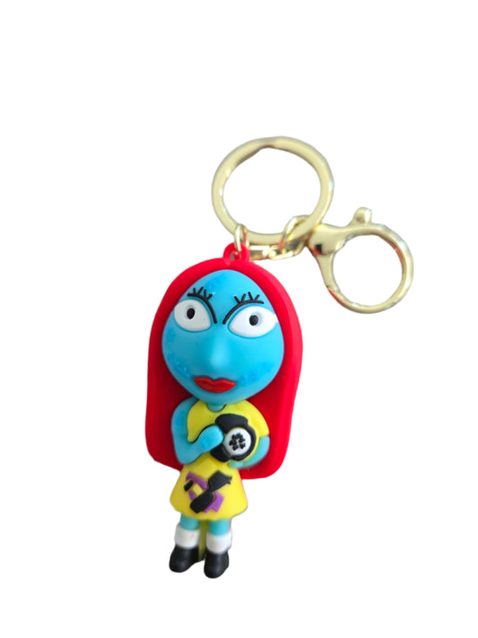 Disney Tim Burton's The Nightmare Before Christmas Keychain Bag Clip - Sally