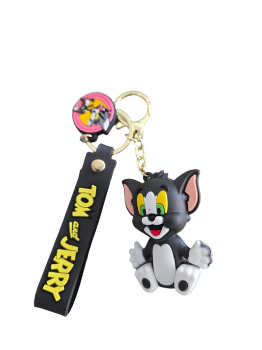 Tom and Jerry Keychain Bag Clip - Tom Cat