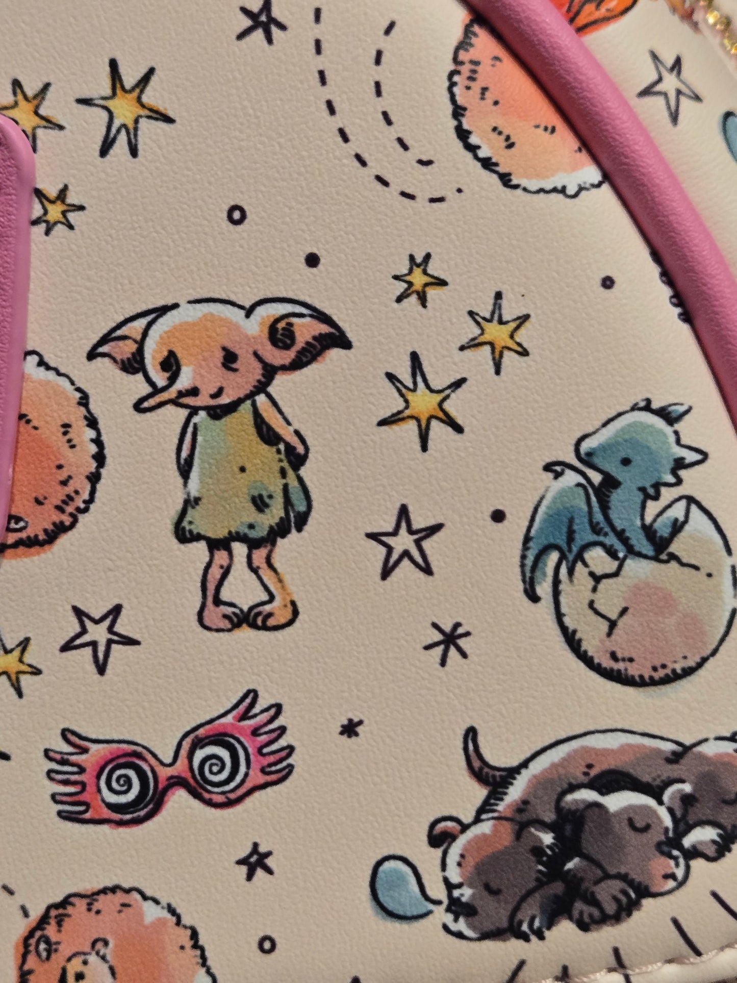 Harry Potter All Over Print Mini Backpack