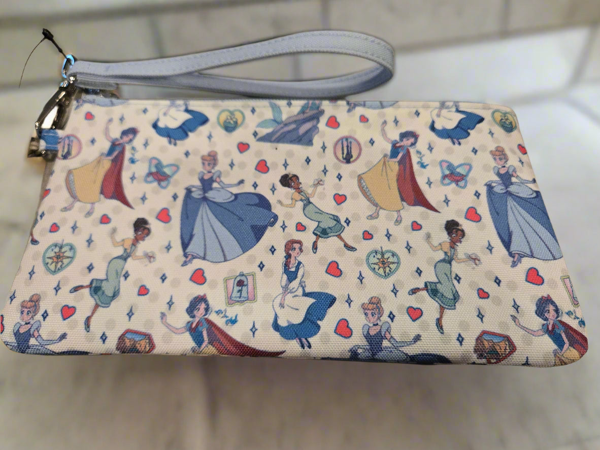 Disney Princess Manga Nylon Wristlet Wallet