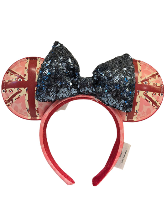 Disney Parks Epcot United Kingdom Union Jack Ears Headband