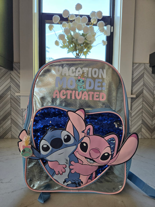 Disney Lilo & Stitch Sequin Vacation Backpack