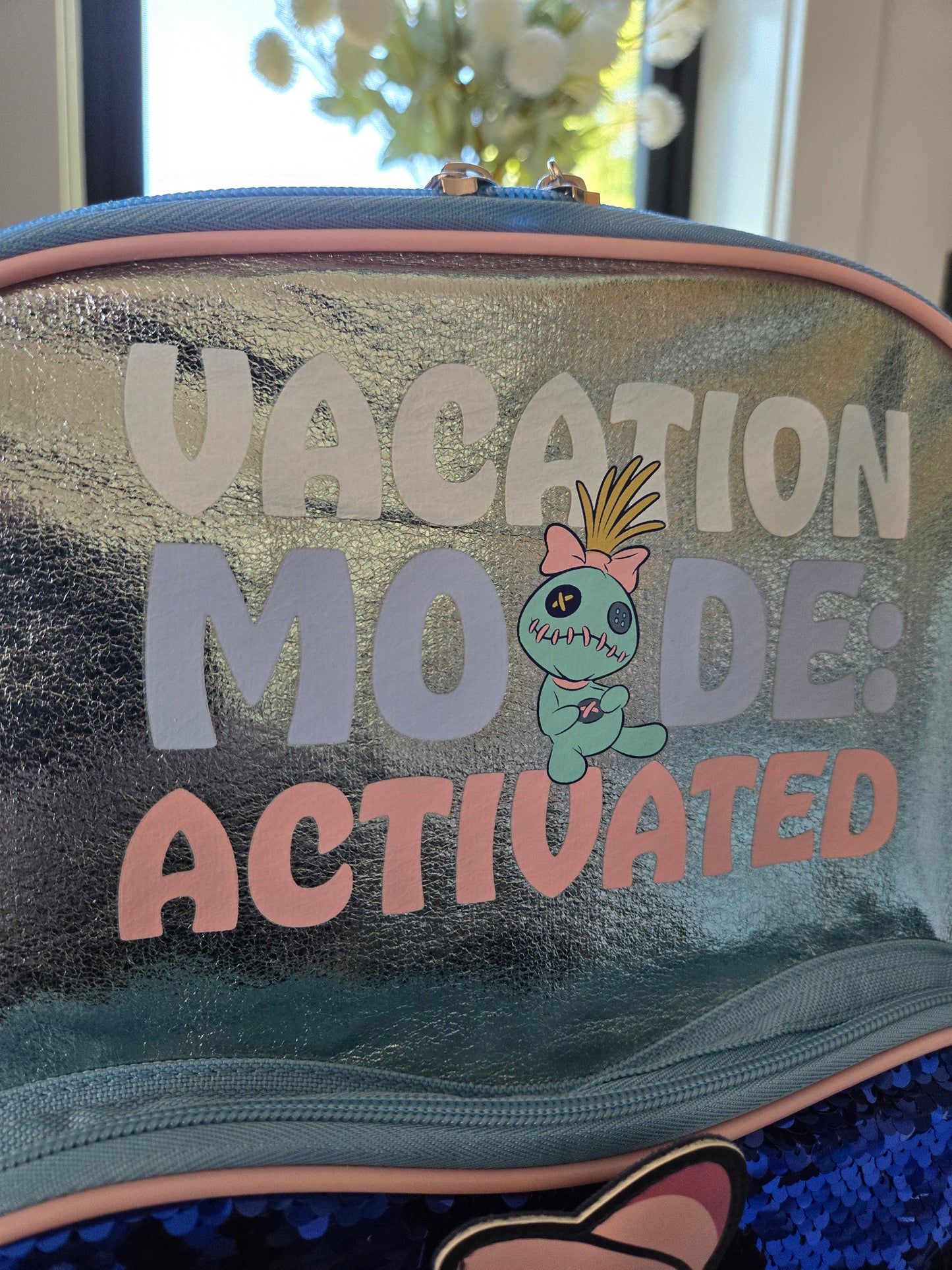 Disney Lilo & Stitch Sequin Vacation Backpack