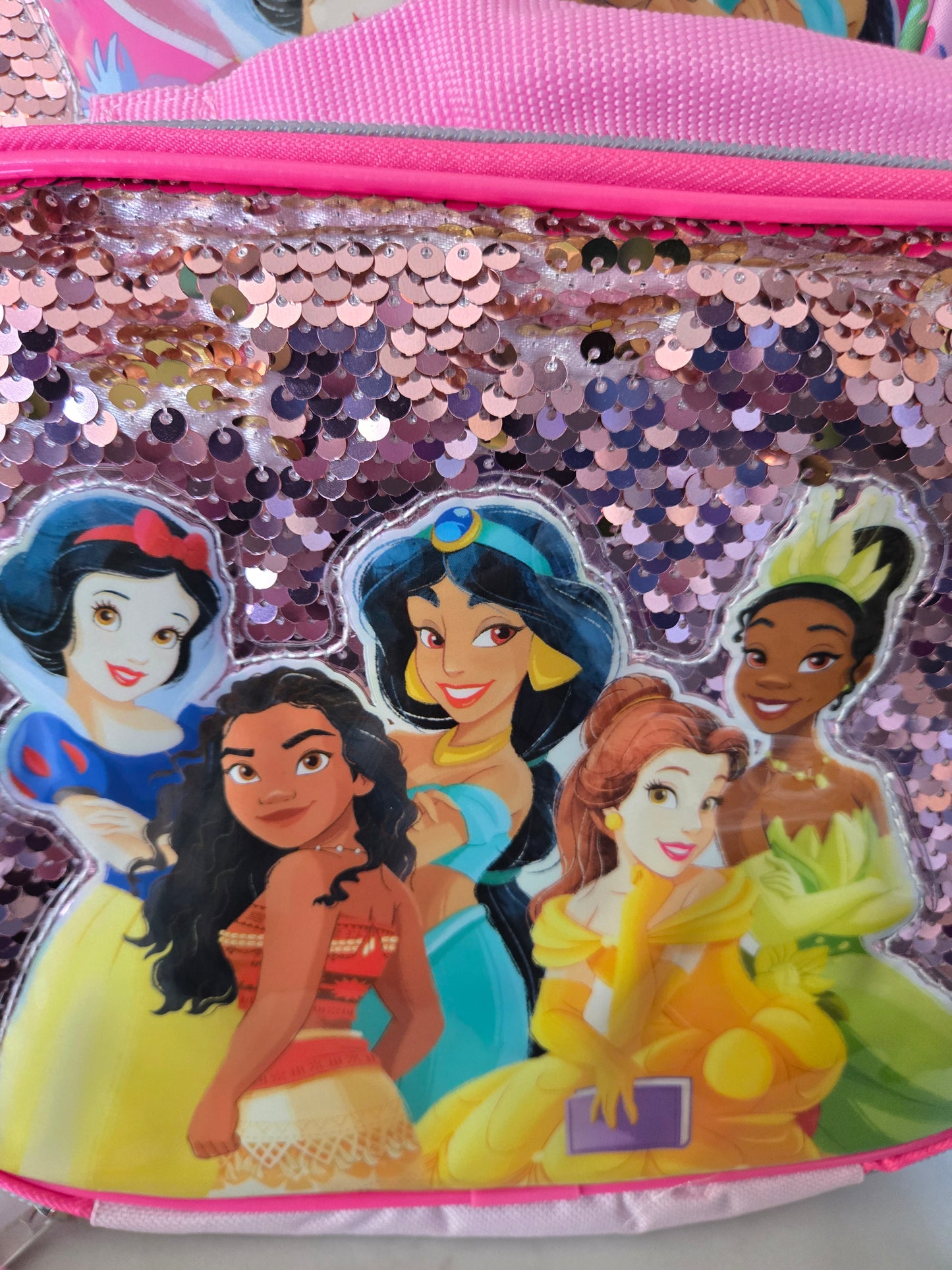 Disney Princess Sequin 5-Piece Set Backpack
