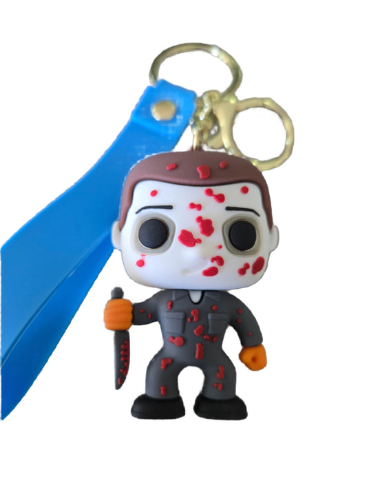 Friday the 13th Jason Halloween Keychain Bag Clip
