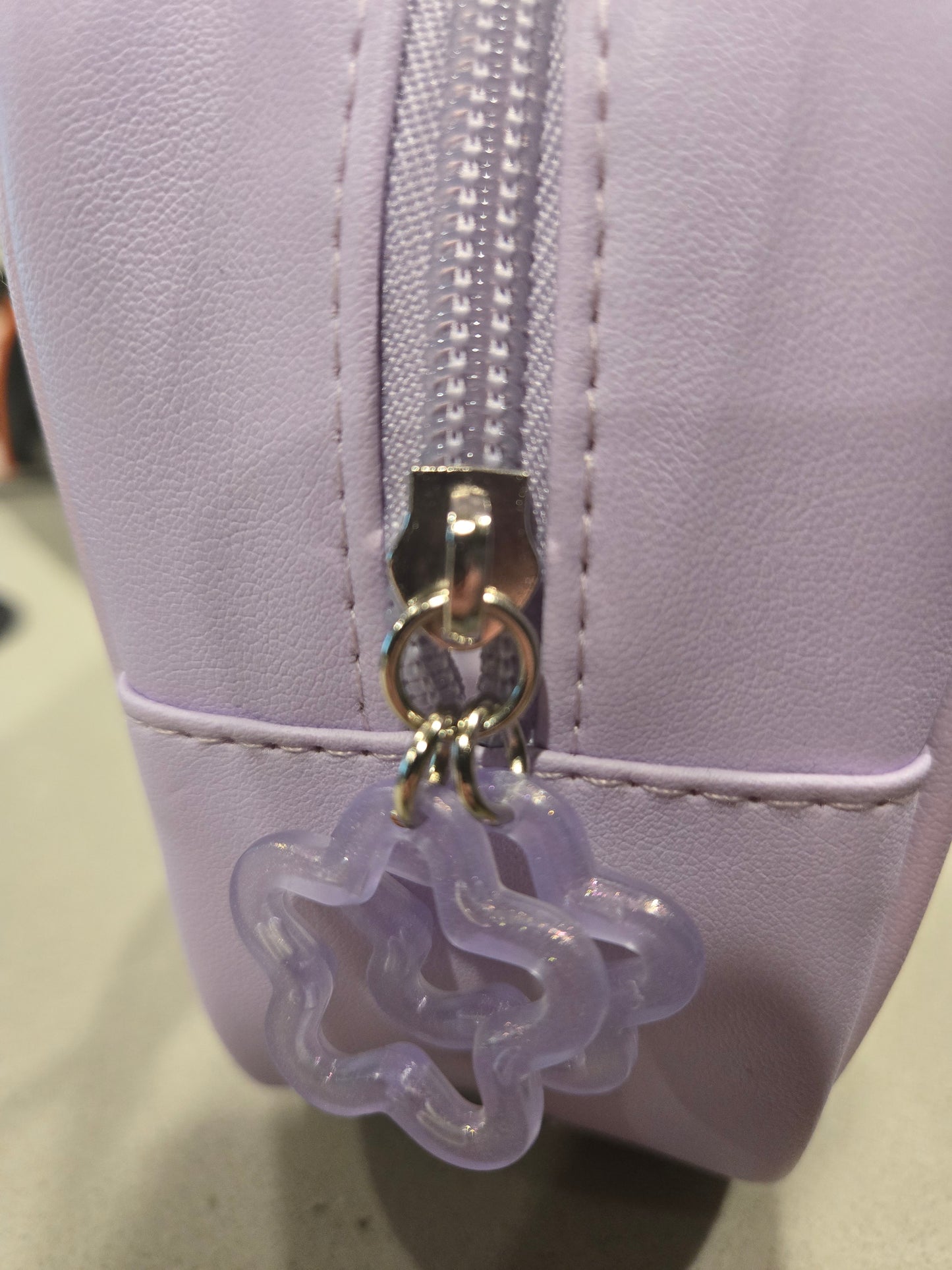 Sanrio Cinnamoroll Clear Pastel Purple Cosmetic Bag or Handbag