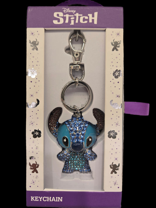 Disney Lilo & Stitch Blingy Keychain and Bag Clip