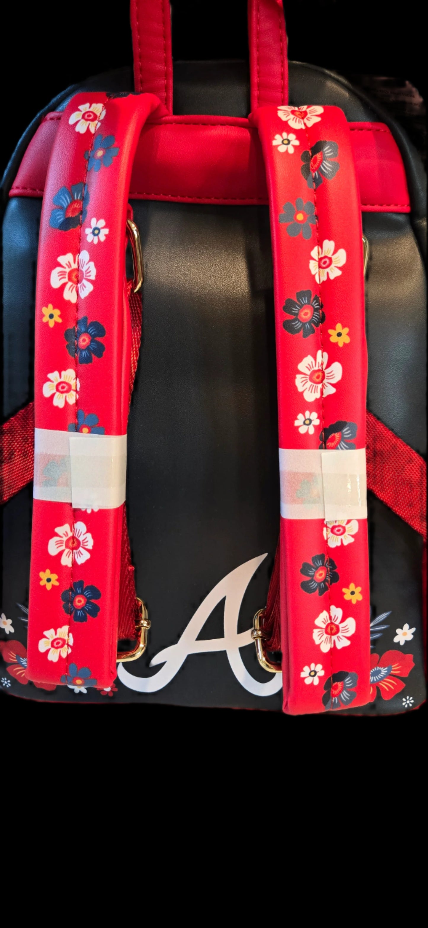MLB Atlanta Braves Floral Mini Backpack