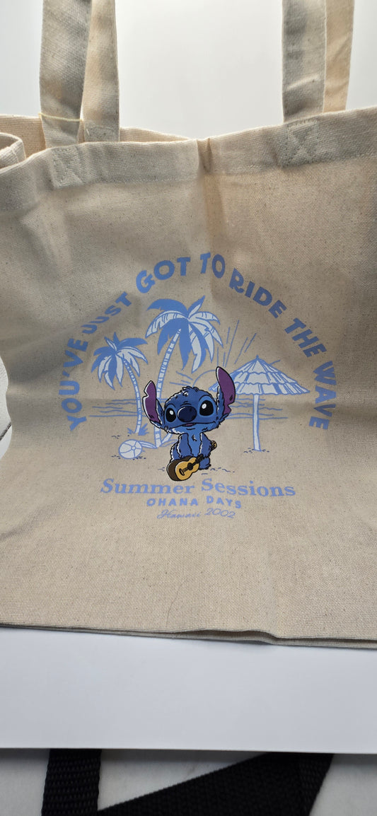 Primark Stitch Ohana Days Vintage 2002 Canvas Tote