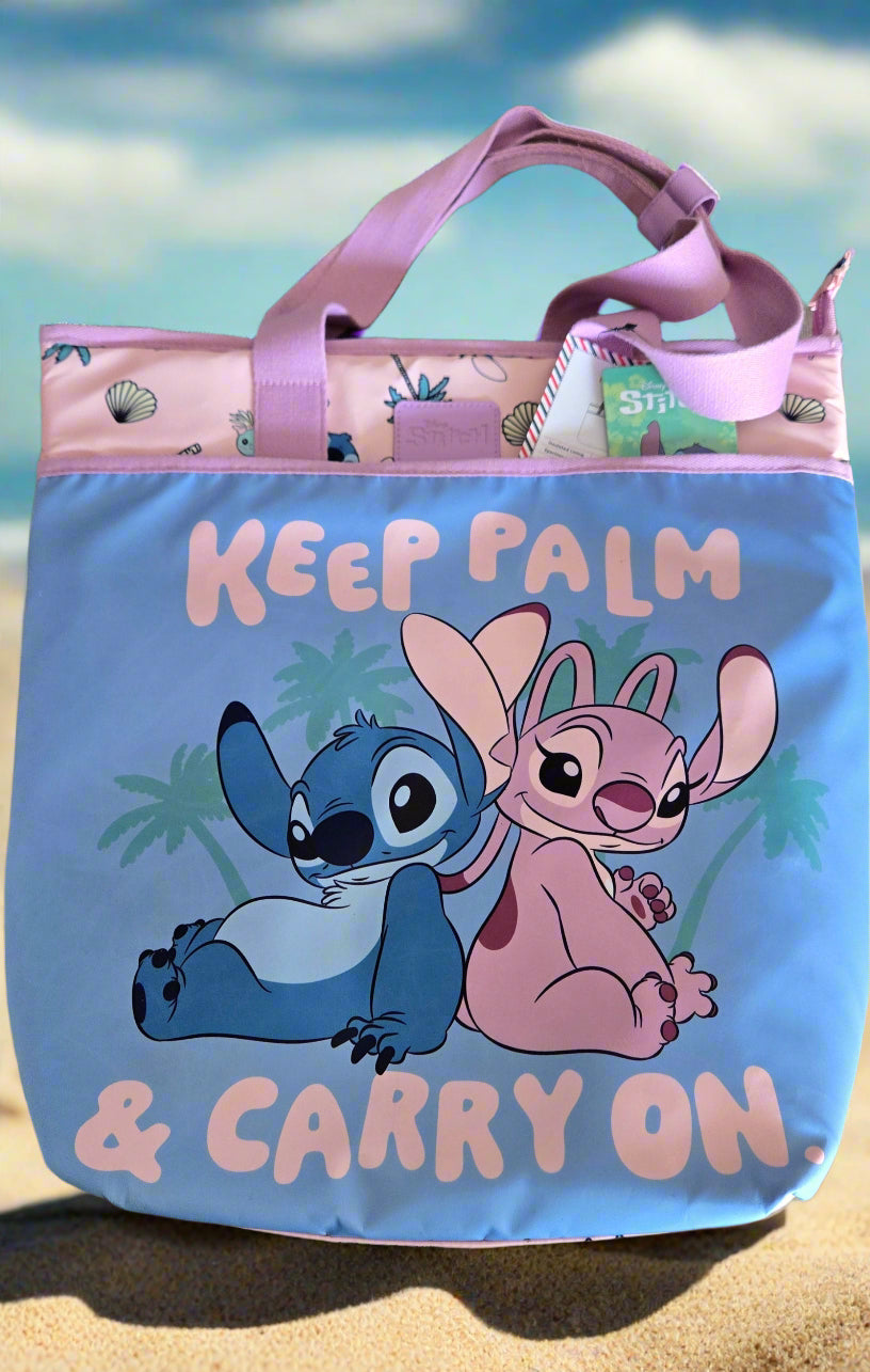 Disney Lilo & Stitch Keep Palm and Carry On Insulated Cooler