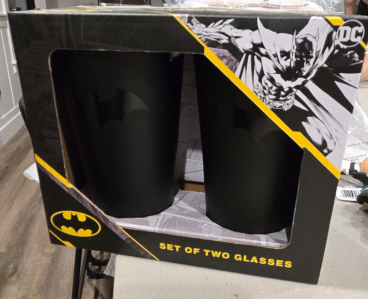 DC Comics Batman Set of Two Pint Glasses