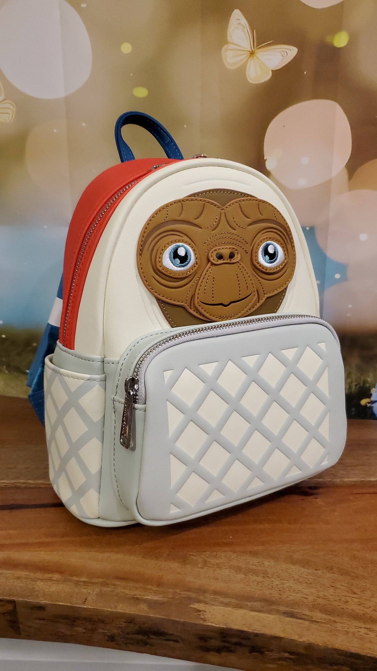 Disney Parks Universal Studios Exclusive ET Bicycle Basket Mini Backpack