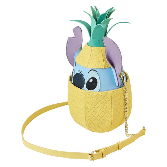 Stitch Shoppe Disney's Lilo & Stitch Figural Pineapple Crossbody Bag