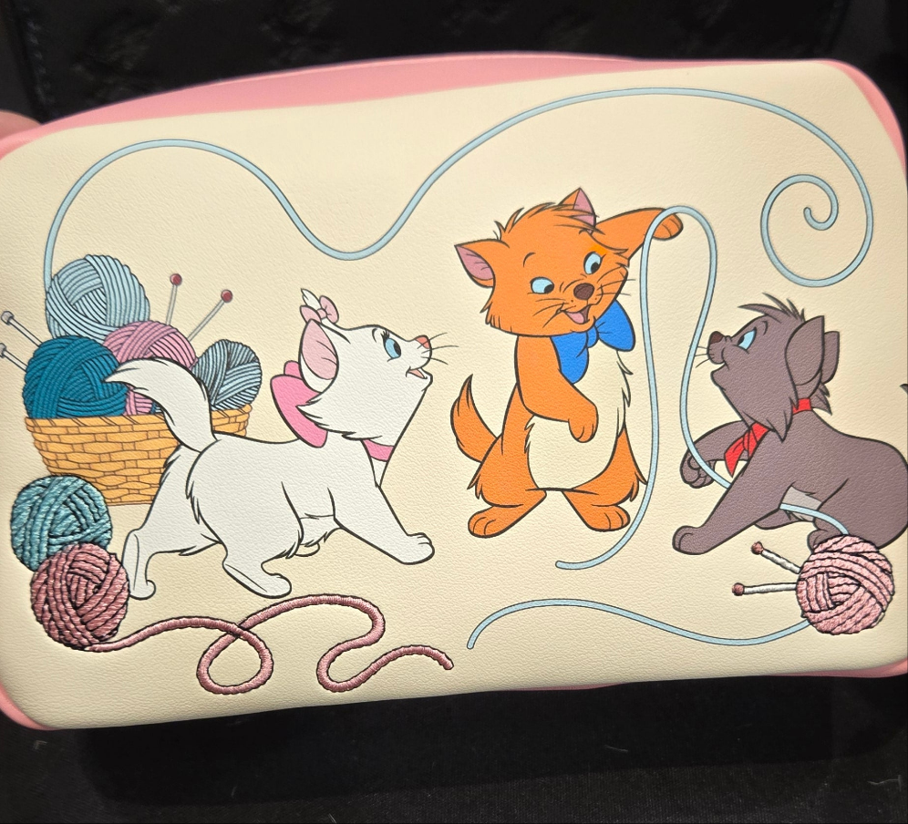 Disney Aristocats Siblings Cosmetic Bag