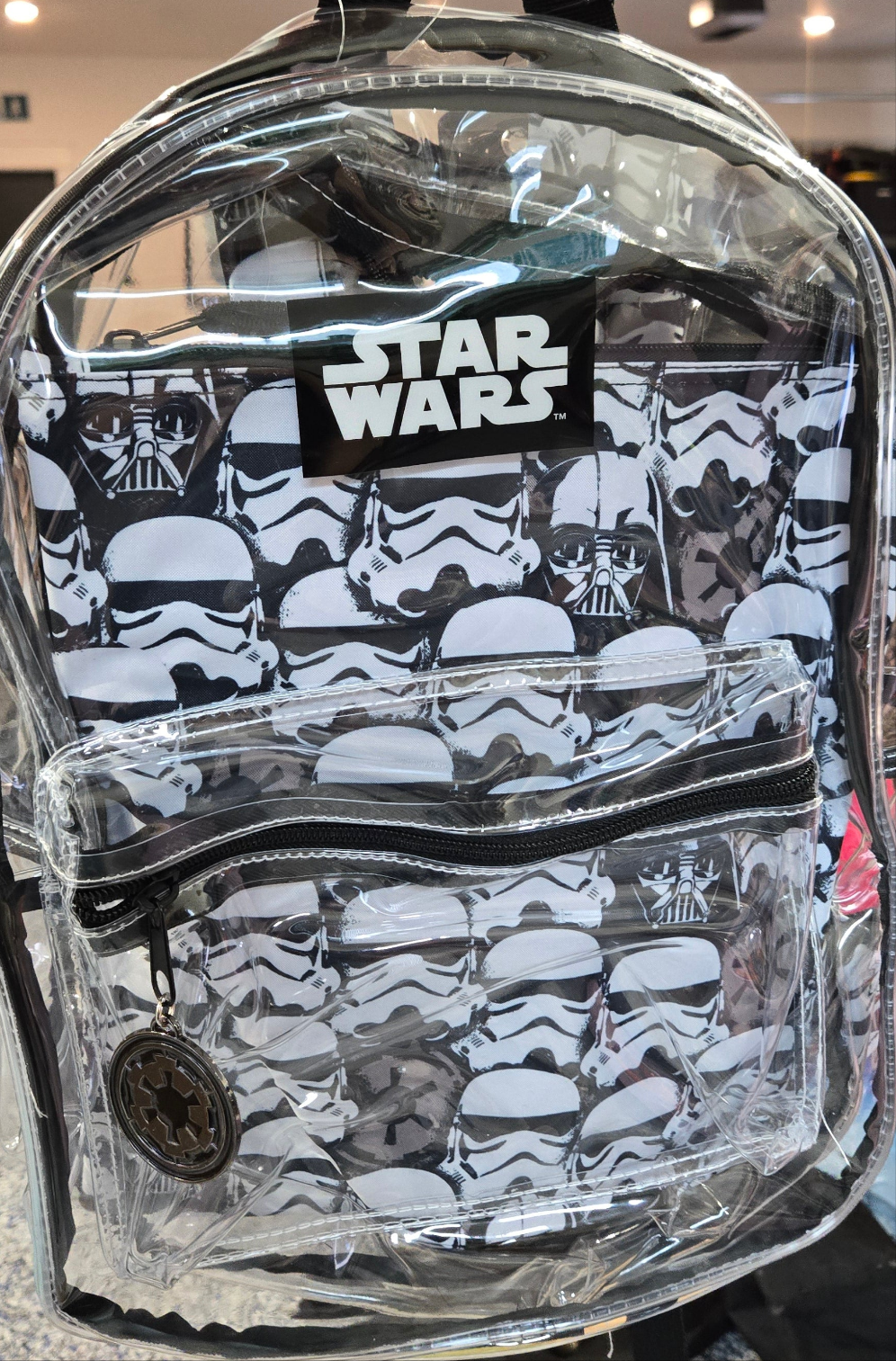 Star Wars Episode 4 New Hope Clear Full Backpack