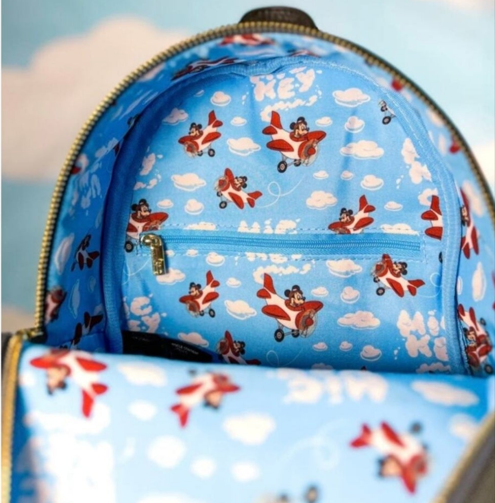 Disney Mickey Aviator World Games Exclusive Mini Backpack