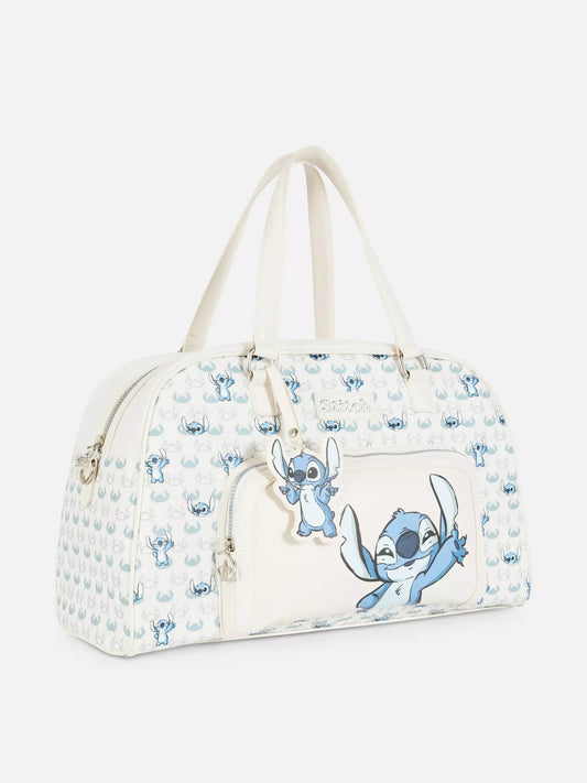 Retired Disney Stitch Weekender Canvas Duffle Carry-on