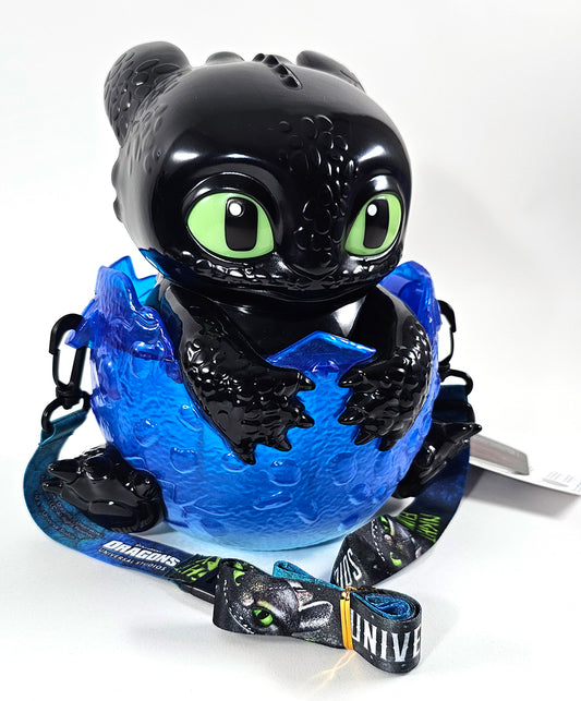 Dreamworks How to Train Your Dragon Universal Studios Toothless Popcorn Bucket