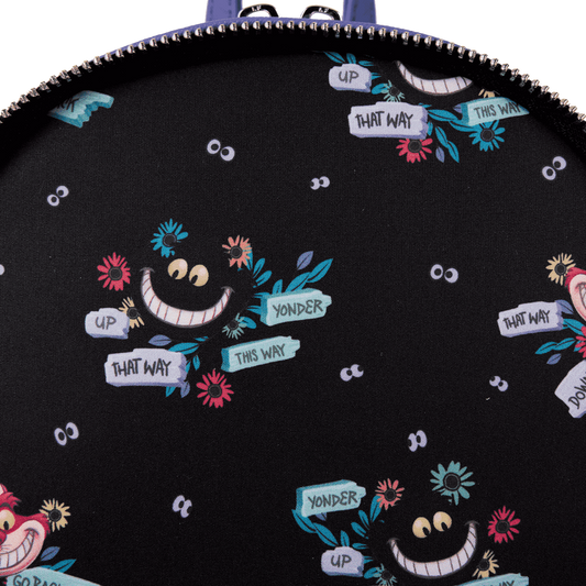 Disney Alice in Wonderland Tulgey Wood Lenticular Mini Backpack
