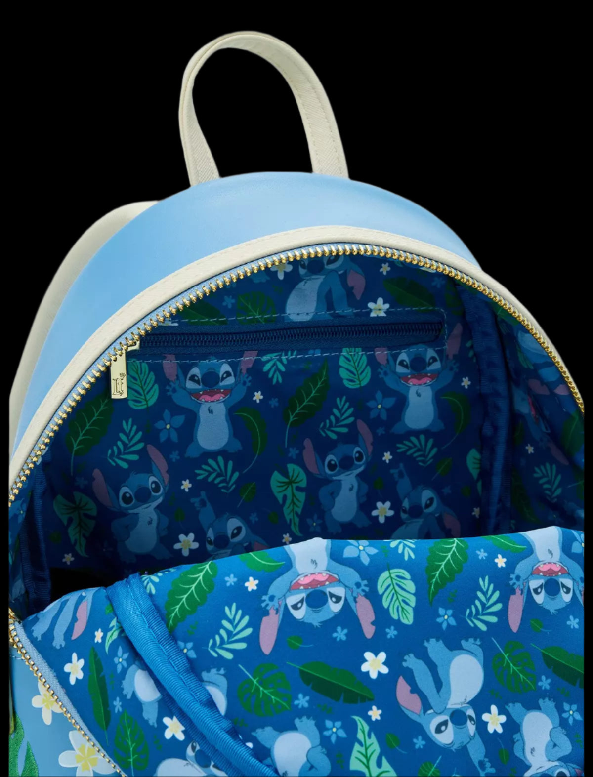 Disney Stitch Cosplay Floral Aloha Mini Backpack