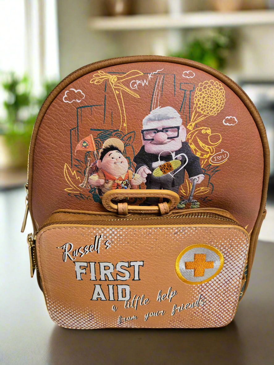 Danielle Nicole Disney Pixar UP Russell's First Aid Mini Backpack