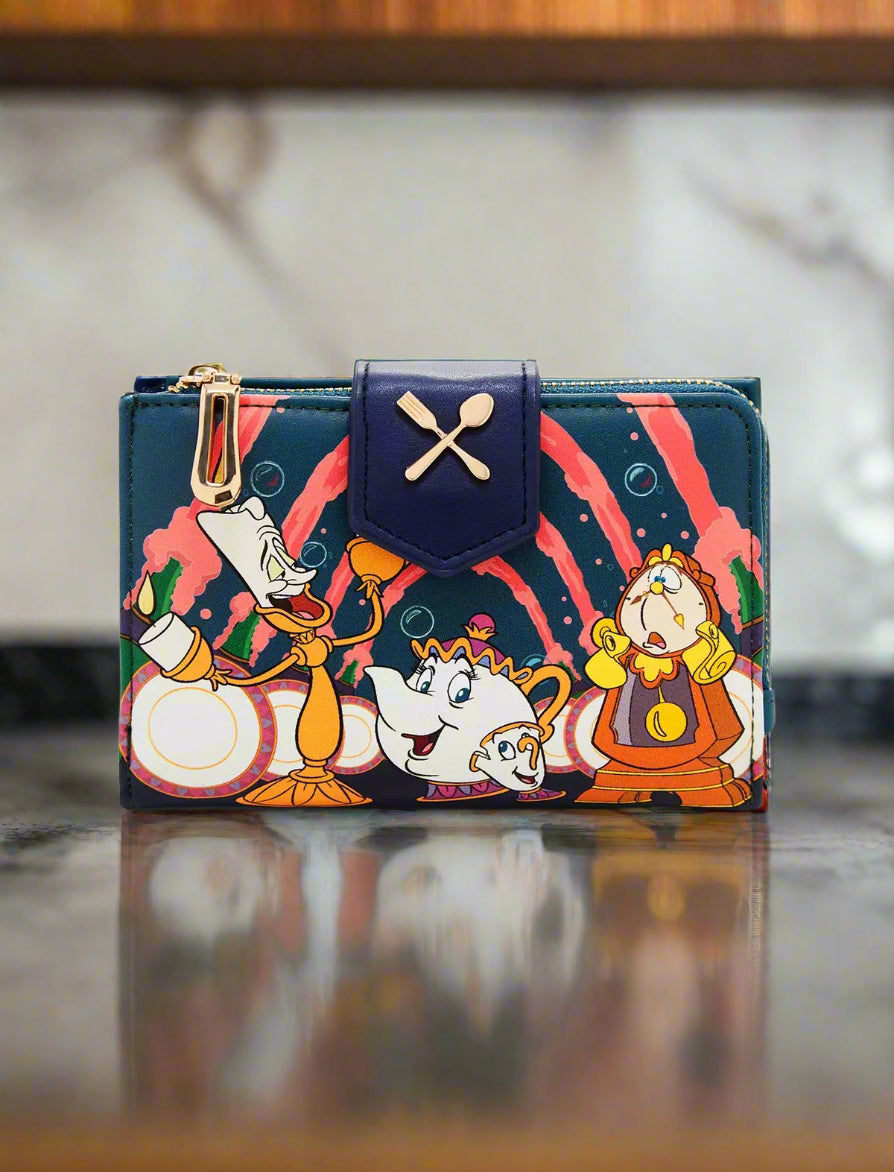 Beauty and the Beast Be Our Guest Disney Dining Wallet