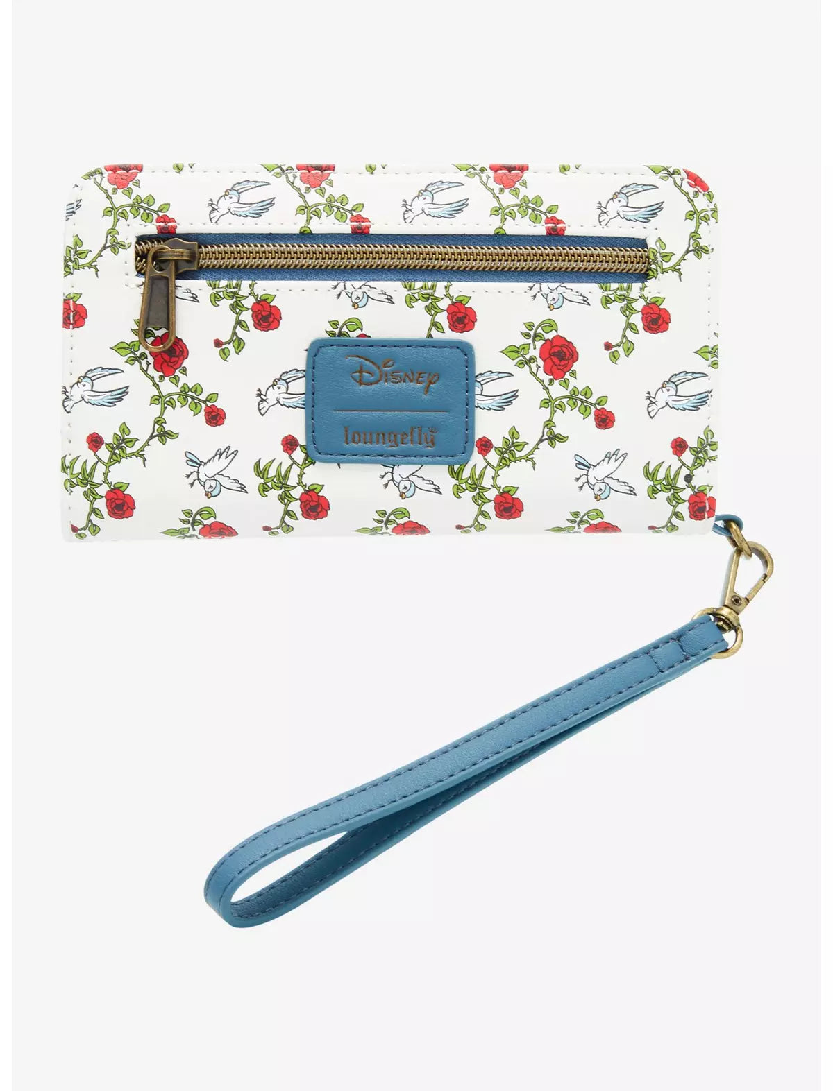 Disney Beauty and the Beast Belle Stained Glass Wristlet Loungefly