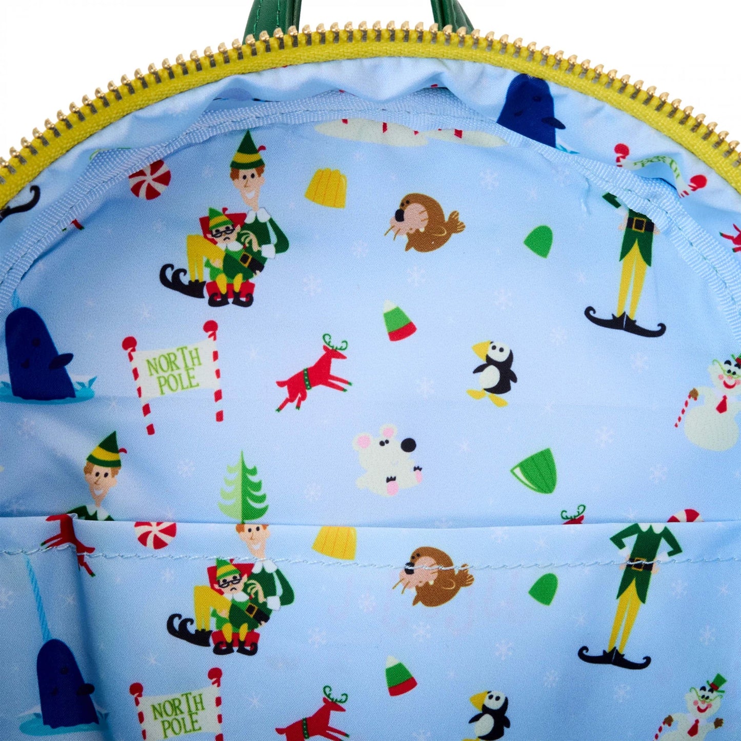 Elf Buddy Sequin Cosplay Mini Backpack