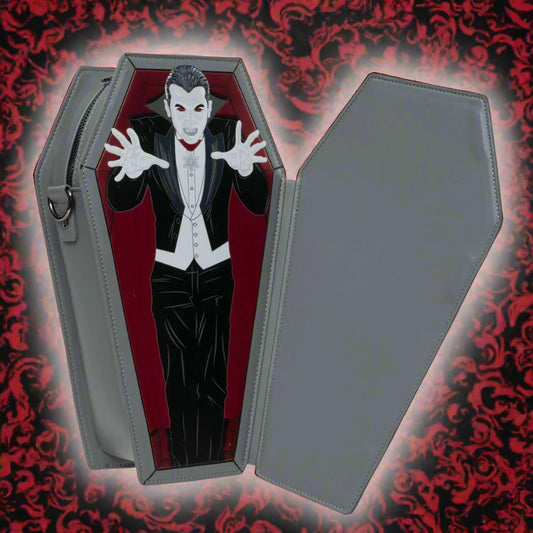 Universal Monsters Dracula Coffin Convertible Backpack
