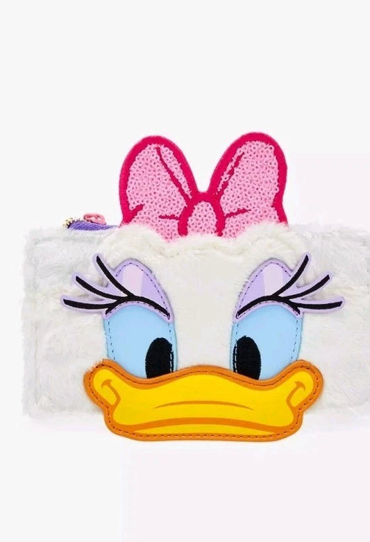 Disney Daisy Duck 85th Anniversary Plush Large Card Holder Loungefly