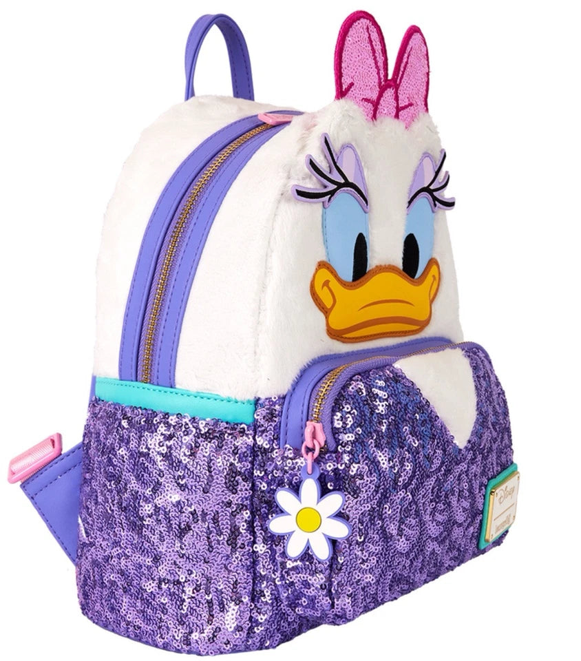 Disney Daisy Duck 85th Anniversary Plush Mini Backpack