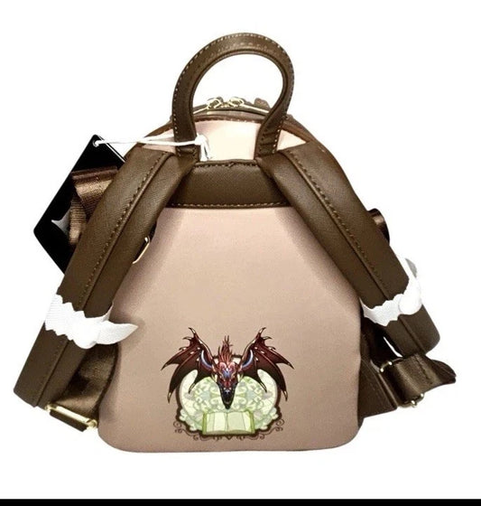 Dragon Stained Glass Mini Backpack