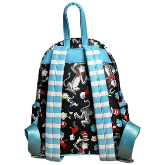 Dr Seuss Cat in the Hat AOP Mini Backpack