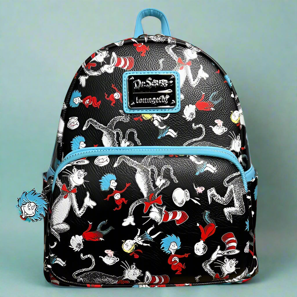 Dr Seuss Cat in the Hat AOP Mini Backpack