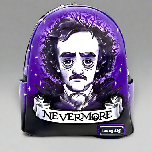 Edgar Allen Poe Nevermore Mini Backpack