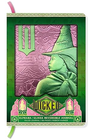 Wicked Elphaba Glinda Reversible Journal