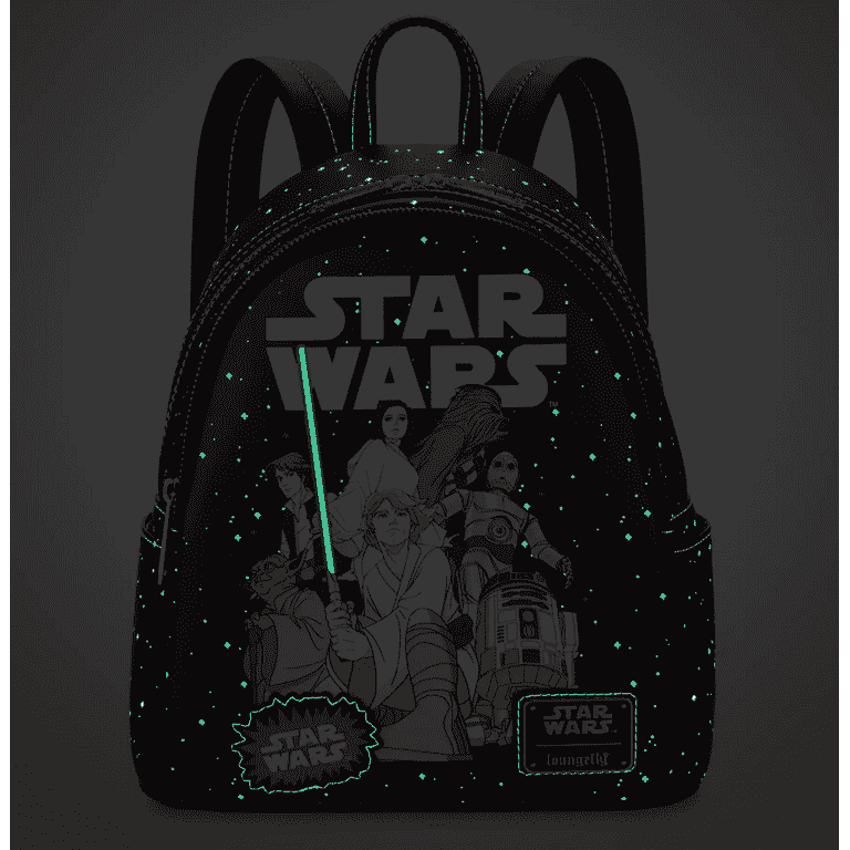 Star Wars Glow in the Dark Parks Exclusive Mini Backpack