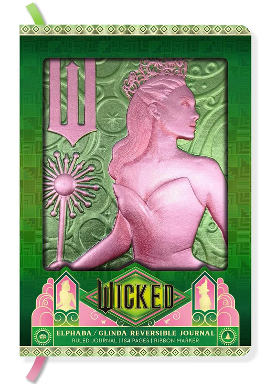 Wicked Elphaba Glinda Reversible Journal