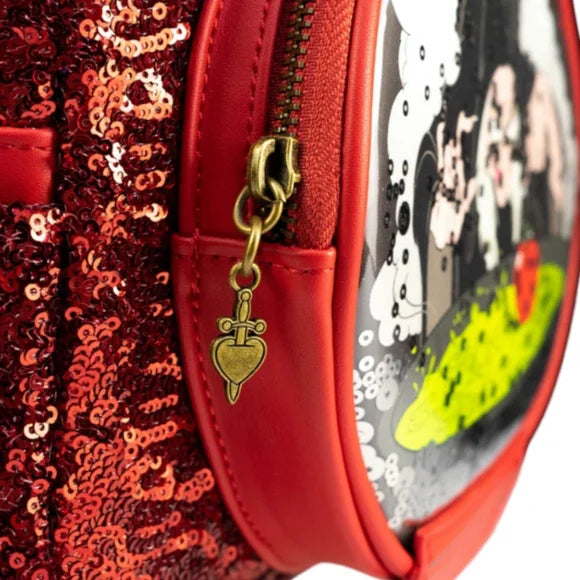 Disney Snow White Villains Evil Queen Snow Globe Mini Backpack