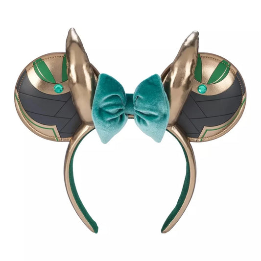 Disney Parks Marvel Avengers Loki Horn Minnie Ears Headband