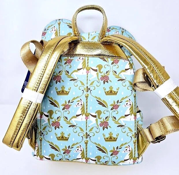 Disney Parks Mickey Mouse The Main Attraction King Arthur Carousel Mini Backpack