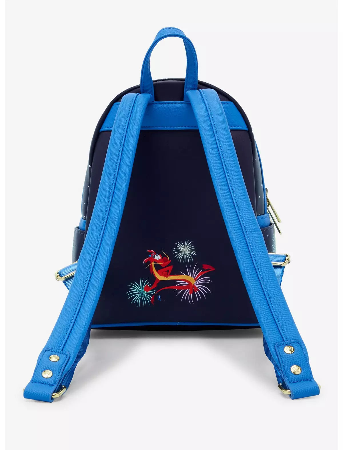 Disney Mulan Riveted GITD Firework Mini Backpack