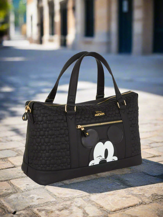 Disney Mickey Mouse Weekender Duffle Carry-on "Mickey Chanel"