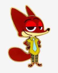 Loungefly Zootopia Blind Box Pins - Nick Wilde