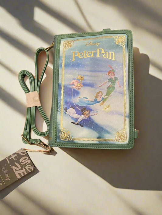 Disney Peter Pan Book Series Convertible Crossbody Backpack